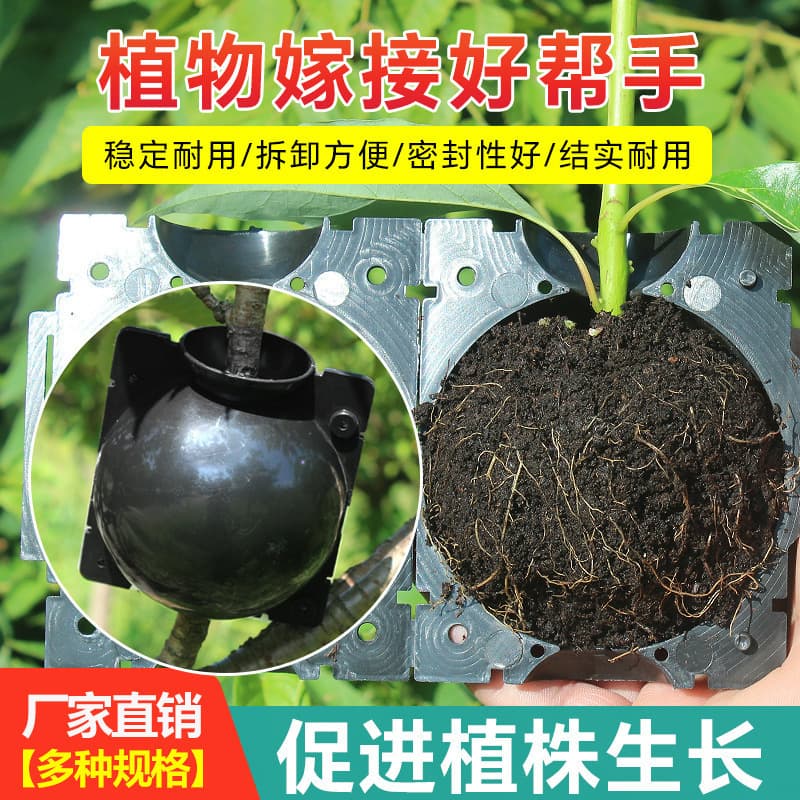 Plant High-Pressure Propagation Box, Cutting Grafting Rooting Box, Tree Layering Propagation Ball, Gardening Seedling Spherical Cultivator