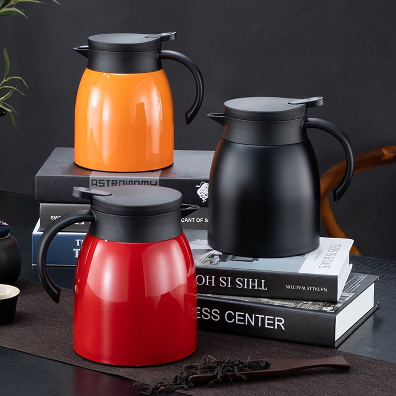 304 vacuum stainless steel stew teapot home stew pot large capacity teapot insulation pot gift wholesale