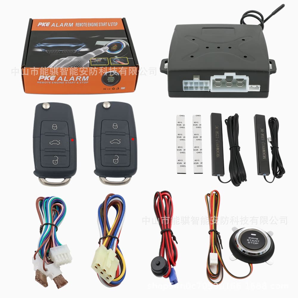 Factory Direct Supply Universal Car One-Key Start Remote Control with Remote Start Preheating Cooling Anti-Theft Alarm