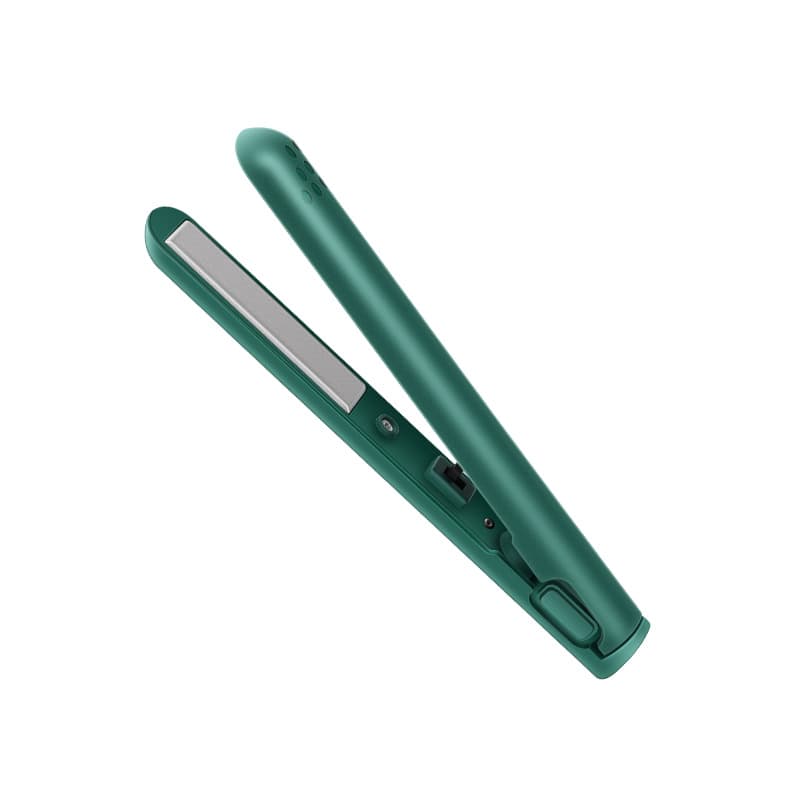Wireless Straightener for Students, Straight and Curl Dual Use USB Curling Iron with Hair Protection, Portable Ceramic Temperature Control