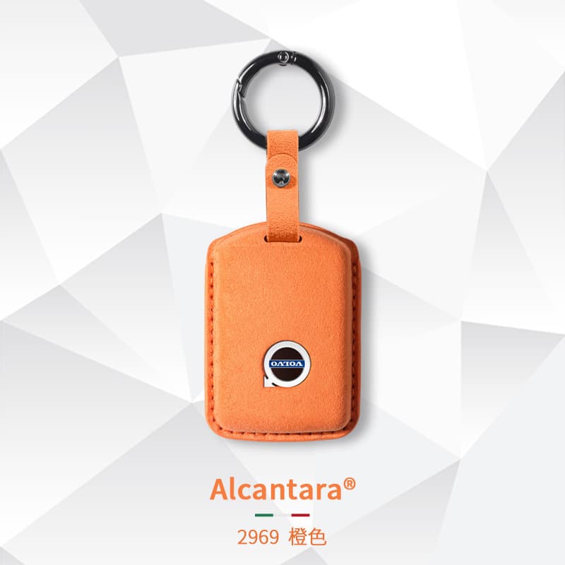 Suede Key Case Cover for Volvo XC60 XC90 XC40 S60L S90 V90CC