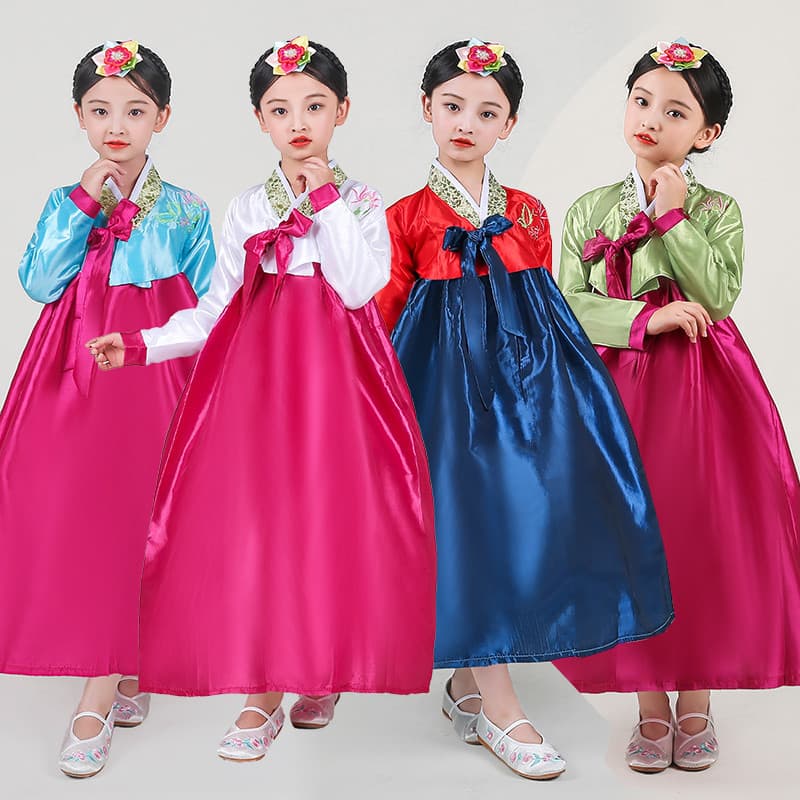 Fashionable children's Korean clothing, ethnic Korean ethnic clothing, performance clothing, photography clothing, Korean clothing, trendy ethnic style