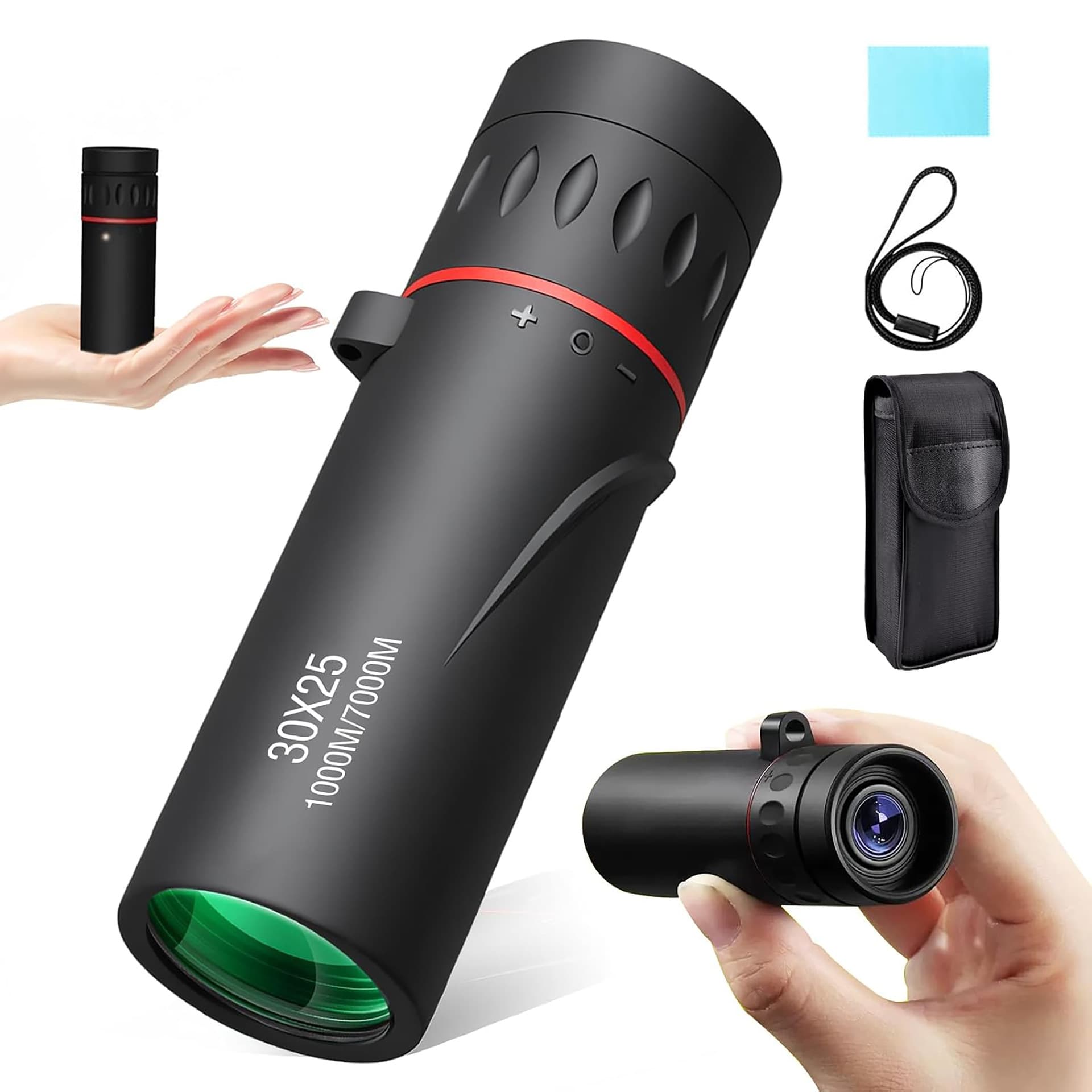 Wholesale 30×25 Monocular Telescope Night Vision Universal Outdoor Small Portable Phone Photography Telescope