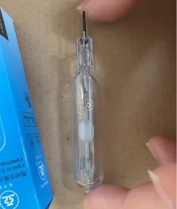 Yaming ceramic metal halide lamp 35W CDM35/4K/G8.5 model: JLT35T 4K G8.5