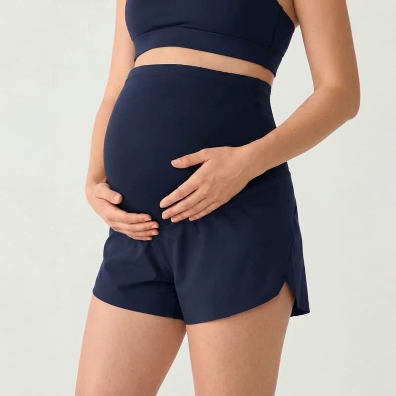 Women's Maternity Shorts for Abdominal Exercise Running Casual Summer Maternity Shorts 2515