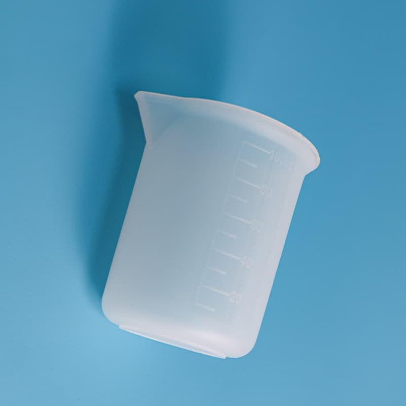 Exuberant Crystal Epoxy Resin Wash-Free Silicone Measuring Cup DIY Craft Tool with Scale 100ml Cross-Border