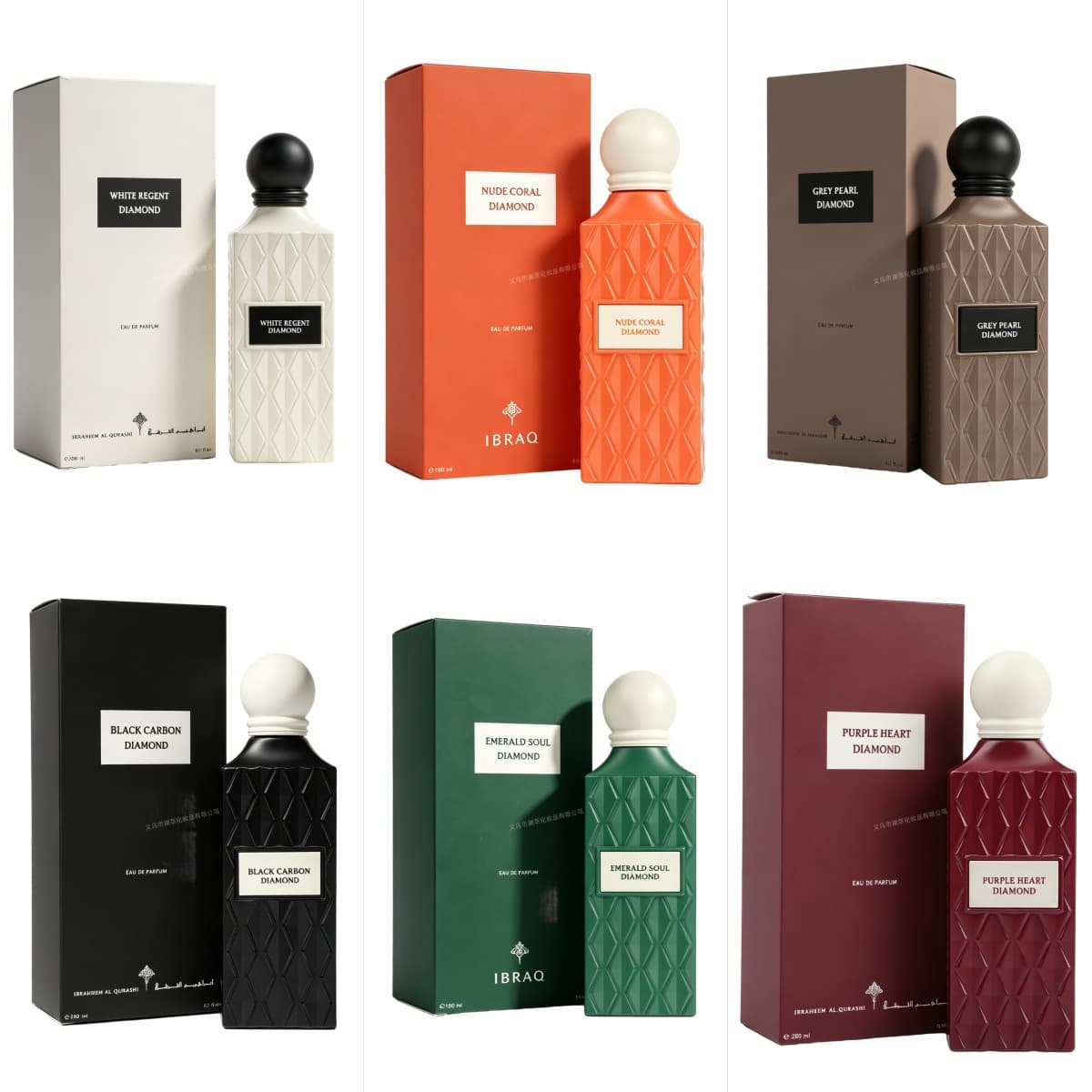 IBRAQ Series Perfume Middle Eastern Arabic Perfume 200ml Cross-Border Foreign Trade Perfume Perfume Spot Wholesale