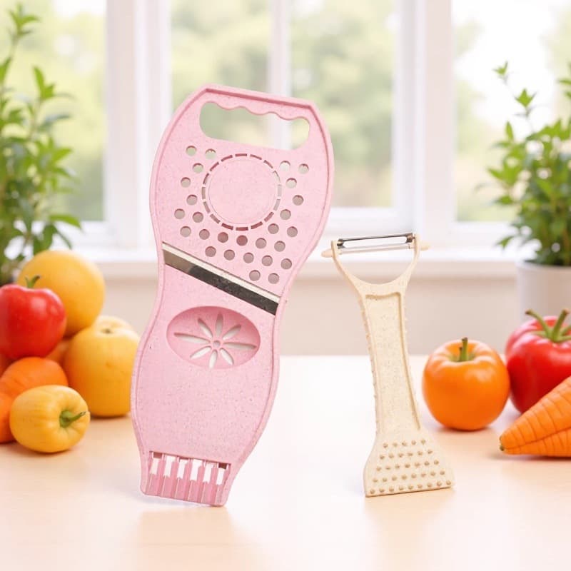 Wheat straw plane grater, egg white grinder, garlic paste, lemon juice squeezer, lemon peel, carrot peeler, stainless steel peeler in stock