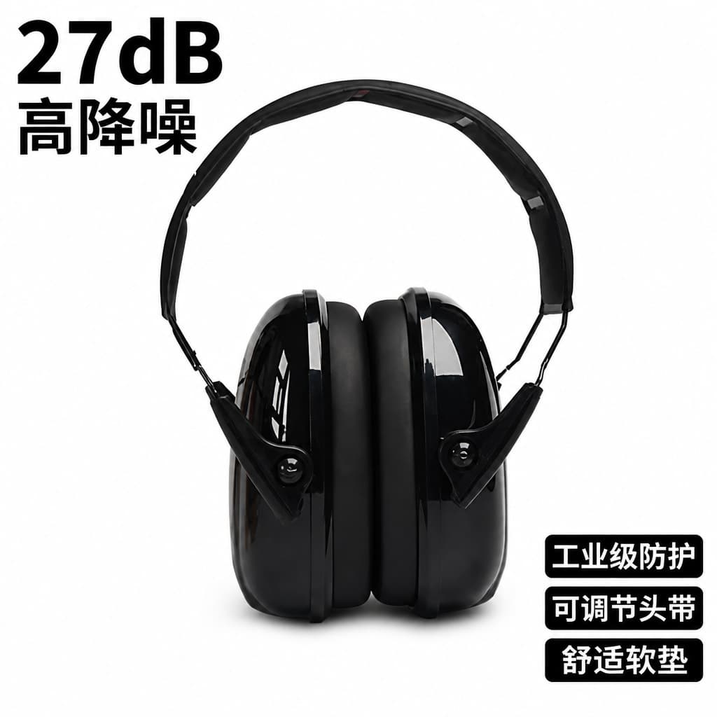Anguiyi ETOSHA II soundproof earmuffs 27dB high noise reduction industrial workshop head-mounted earmuffs adjustable