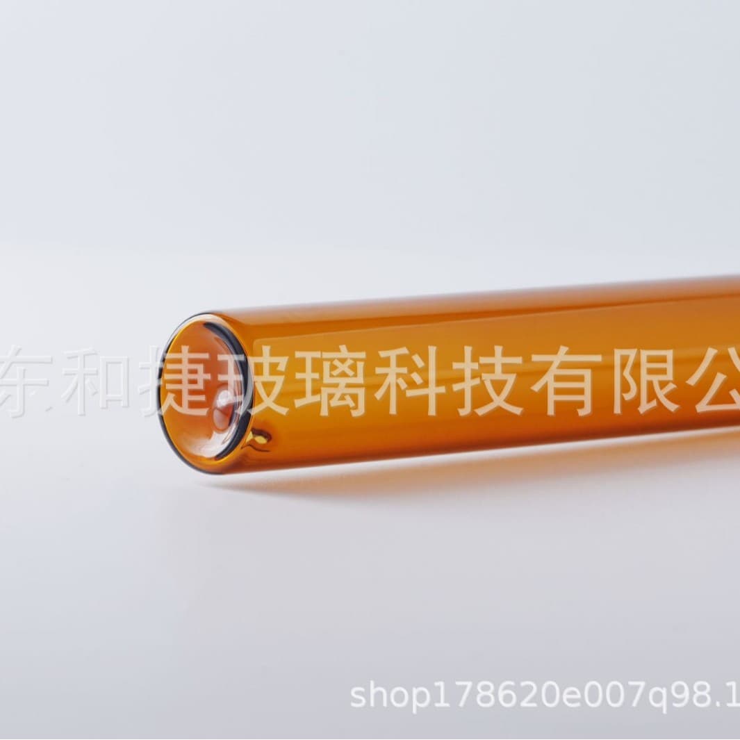 Hejie Production Transparent Colored High Borosilicate Medium Borosilicate Glass Tubes for Pharmaceutical Laboratory Ware and Architectural Decoration