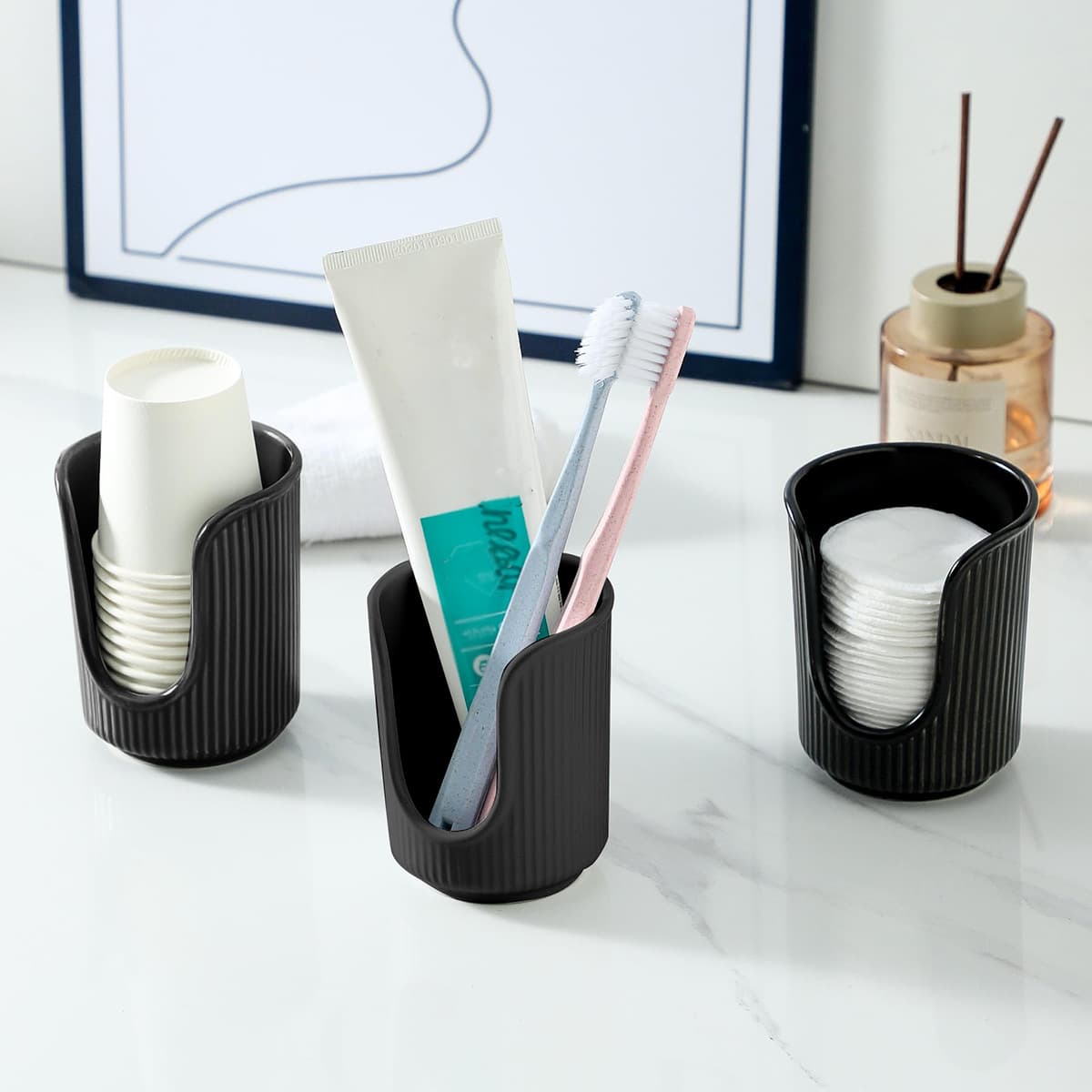 Amazon Cross-Border Hot Selling Cup Holder, Disposable Cup Holder, Desktop Cup Holder, Multi-Functional Cup Organizer Storage Rack