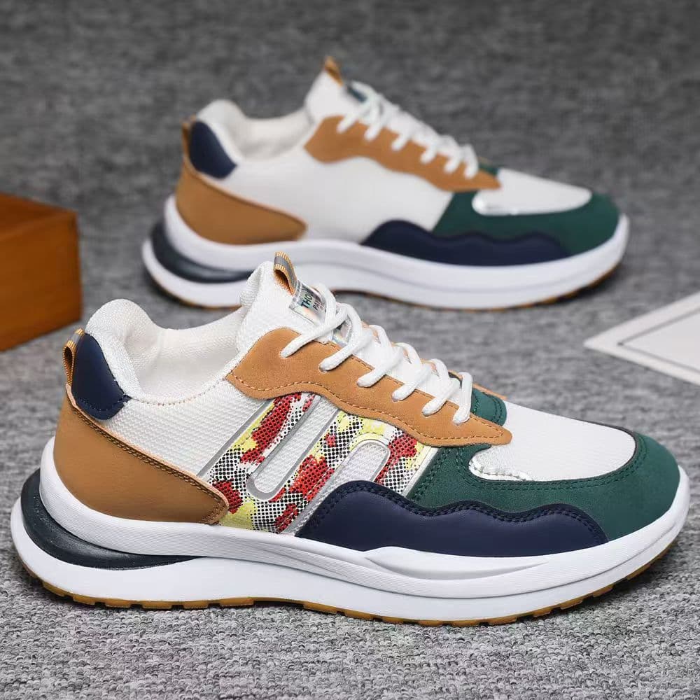 Men's Spring/Autumn Fashion Sneakers Casual Shoes Non-Slip Running Dad Shoes Versatile Comfortable Shoes