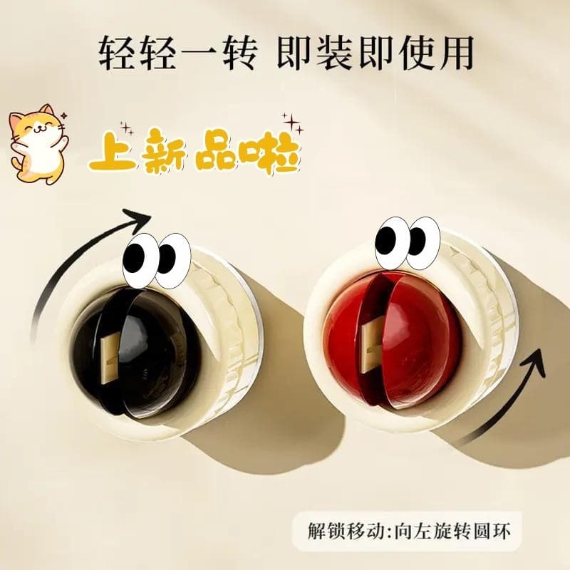 Round Suction Cup Knife Sharpener New Home Kitchen Quick Knife Sharpener Household