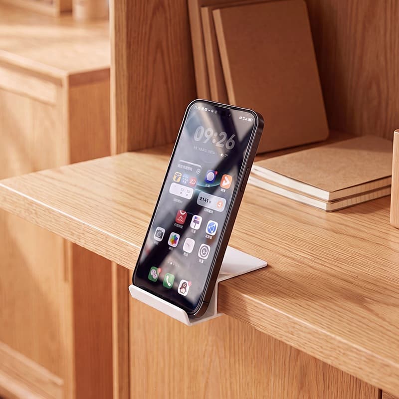 New Phone Stand Portable Tablet Phone Charging Holder Clip Divider Table Edge Suspended Tablet Storage Rack