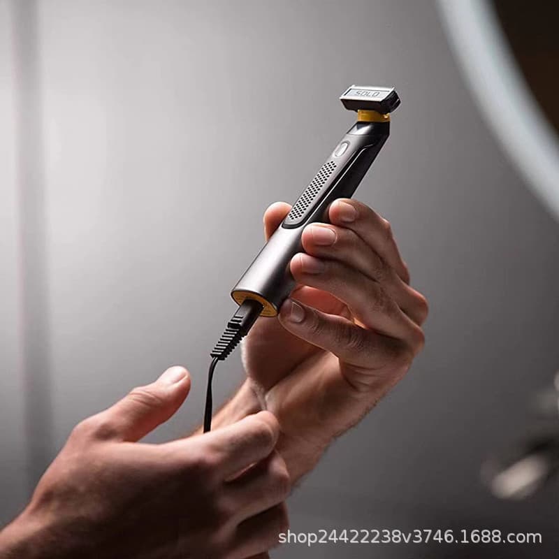 Cross-Border New Shaver Men's Electric Shaver Rechargeable Shaver Ready Stock Factory