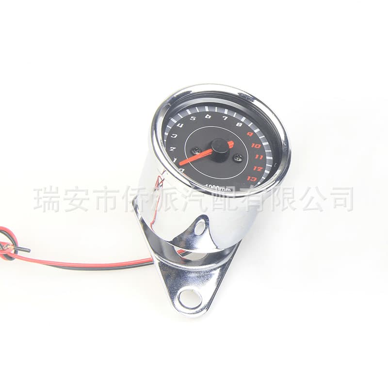 CG125 modified motorcycle tachometer, retro mechanical motorcycle instrument, pointer, RPM engine