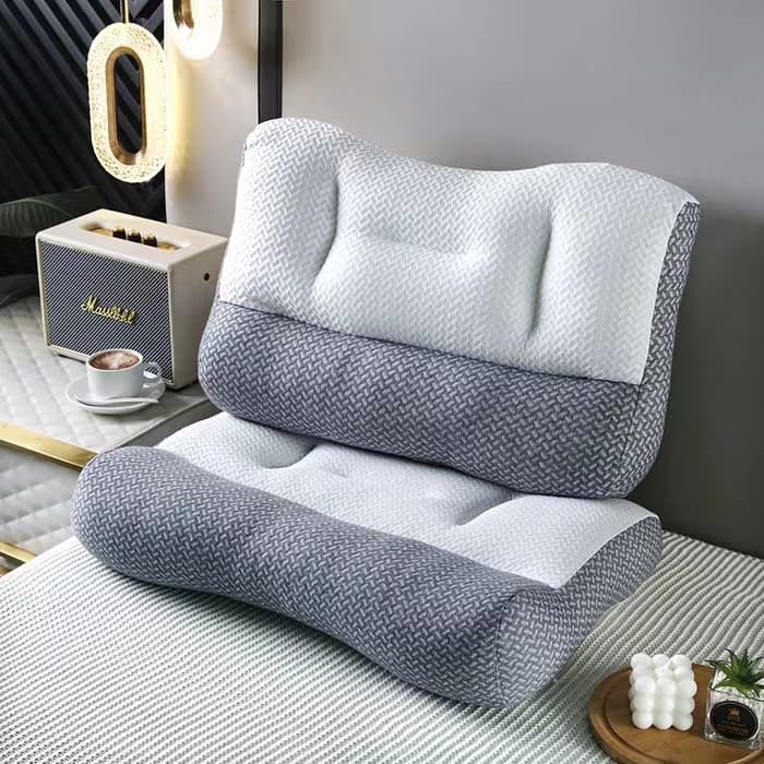 Recovery Anti-Traction Japanese Style Pillow Core Home Use Single Person Fibre Filling Polyester Fabric Bedding Cushion