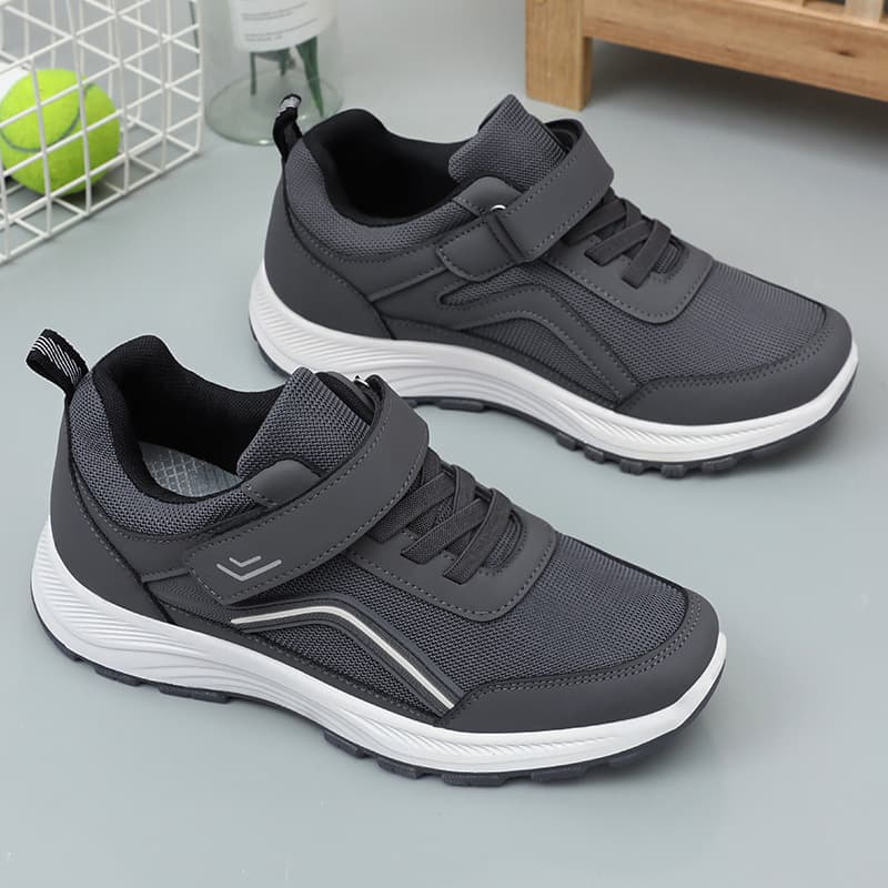 Spring Couples Walking Shoes Wholesale Comfortable Senior Men's Shoes Outdoor Hiking Athletic Shoes