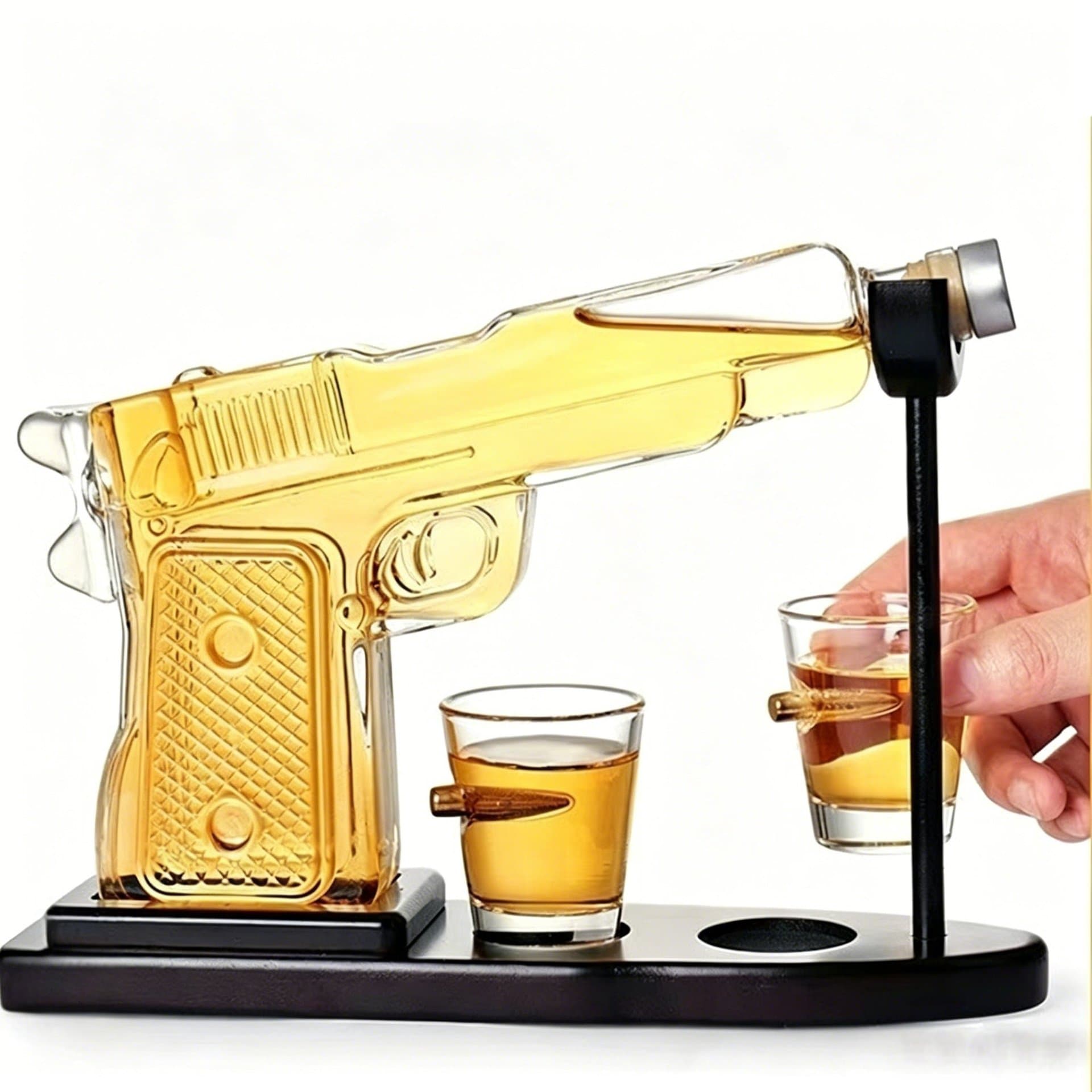 Amazon Whiskey set, borosilicate pistol set, wine dispenser, borosilicate glass wine container