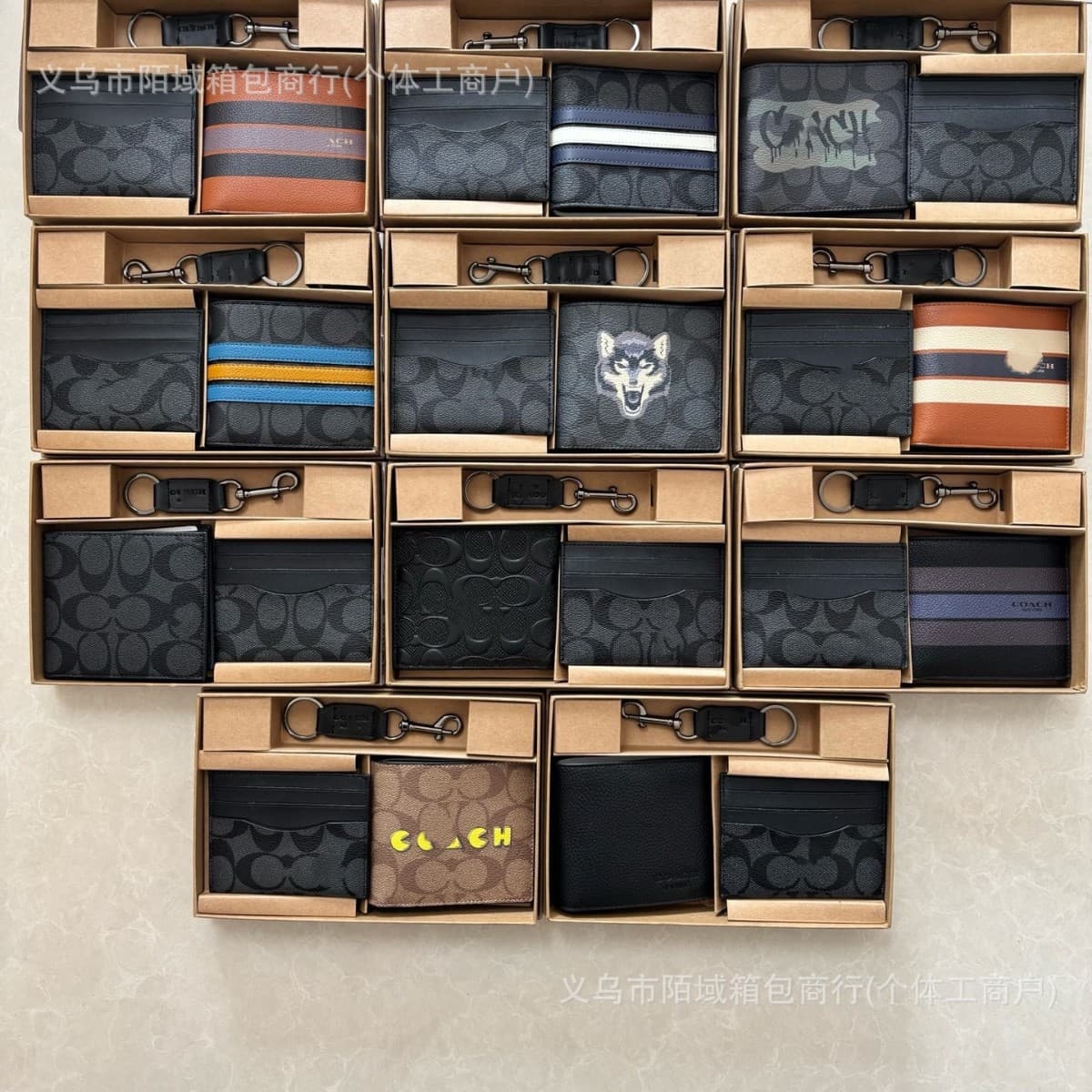 Outlet Men's Printed Short Wallet Bifold Card Holder Card Case Multi-Slot Coin Purse Fashion Money Clip Men's Wallet