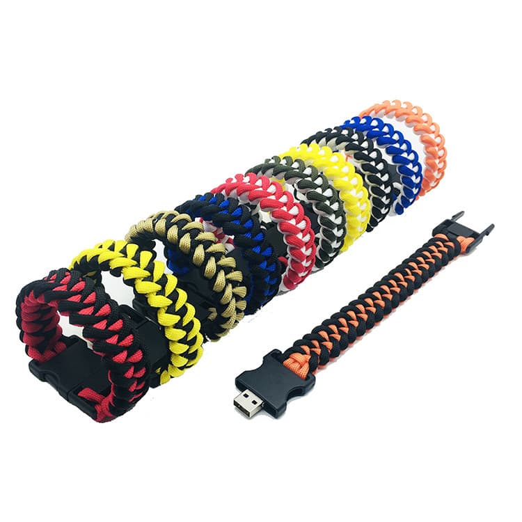 Wrist Strap USB Drive, Wristband USB Drive, Braided USB Drive, Multiple Colors Available, Bracelet USB Drive, 4GB 8GB, Custom Logo Available