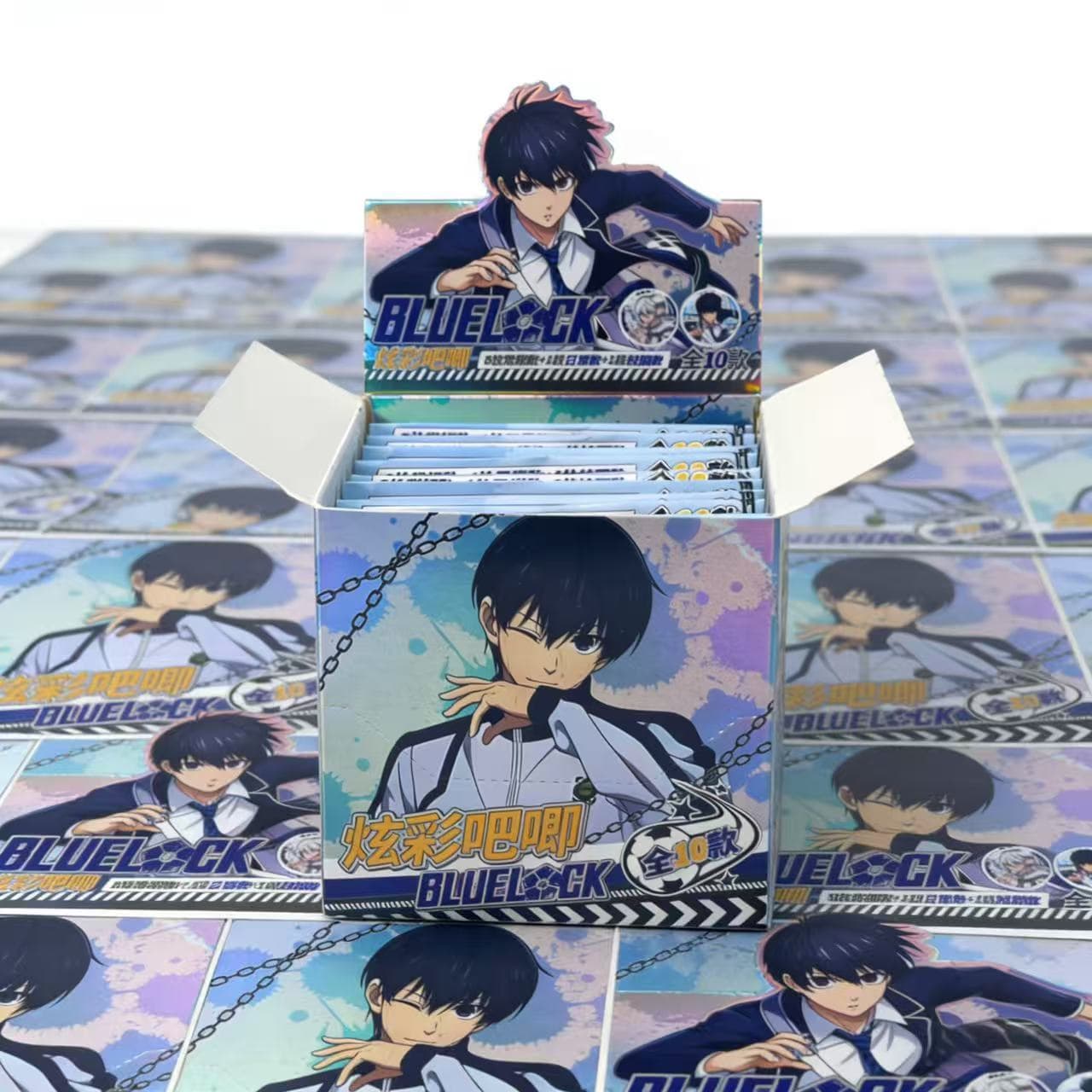 Anime Doujin Goods Badge Detective Time Curse Book Prison First Cause Badge Blind Box No Duplicates Double Flash Pin