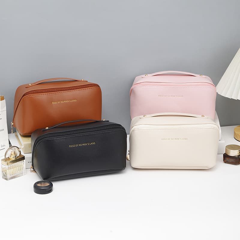 Cosmetic bag for women 2023 new large capacity portable skin care cosmetics pillow storage bag travel outing toiletry bag