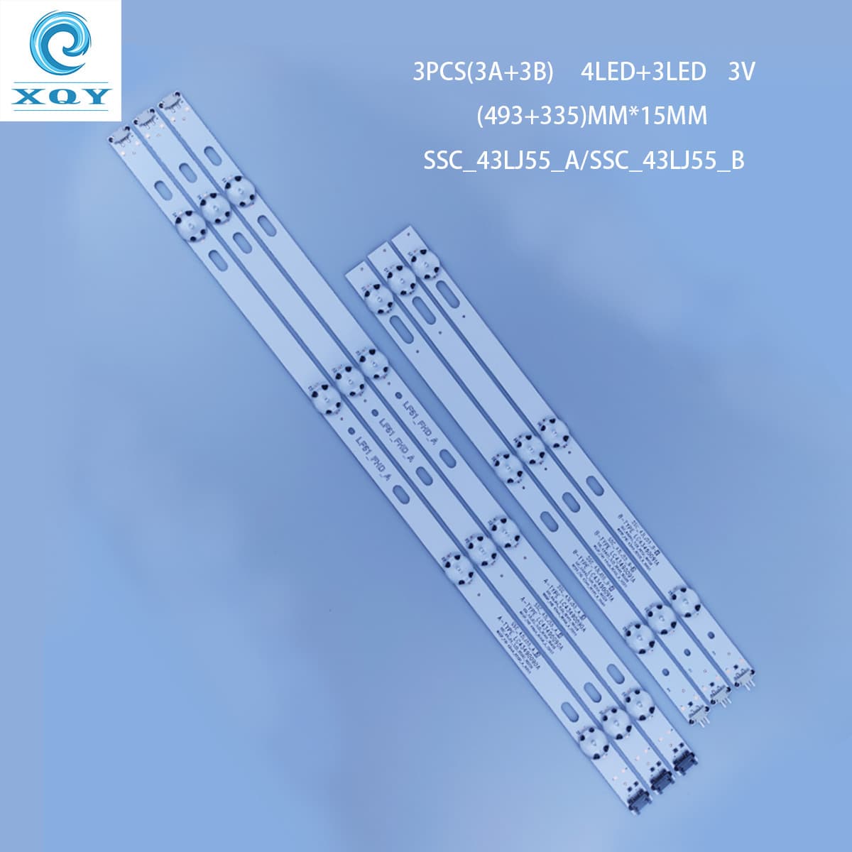 Compatible with SSC_43LJ55_B_S SSC_43UK63_7LED_REV01 LG SSC_43UJ63_A 43U
