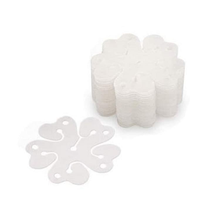 Balloon Double-Layer Plum Blossom Clip Balloon Accessories Wedding Room Decoration Birthday Decoration Shape Clip Wholesale Buckle Clip
