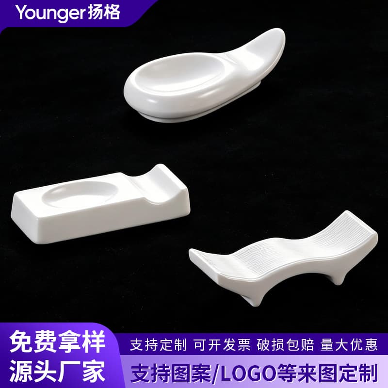 Melamine chopstick holder commercial hotel table dual-use chopstick holder soup spoon holder chopstick holder plastic spoon holder plastic tableware