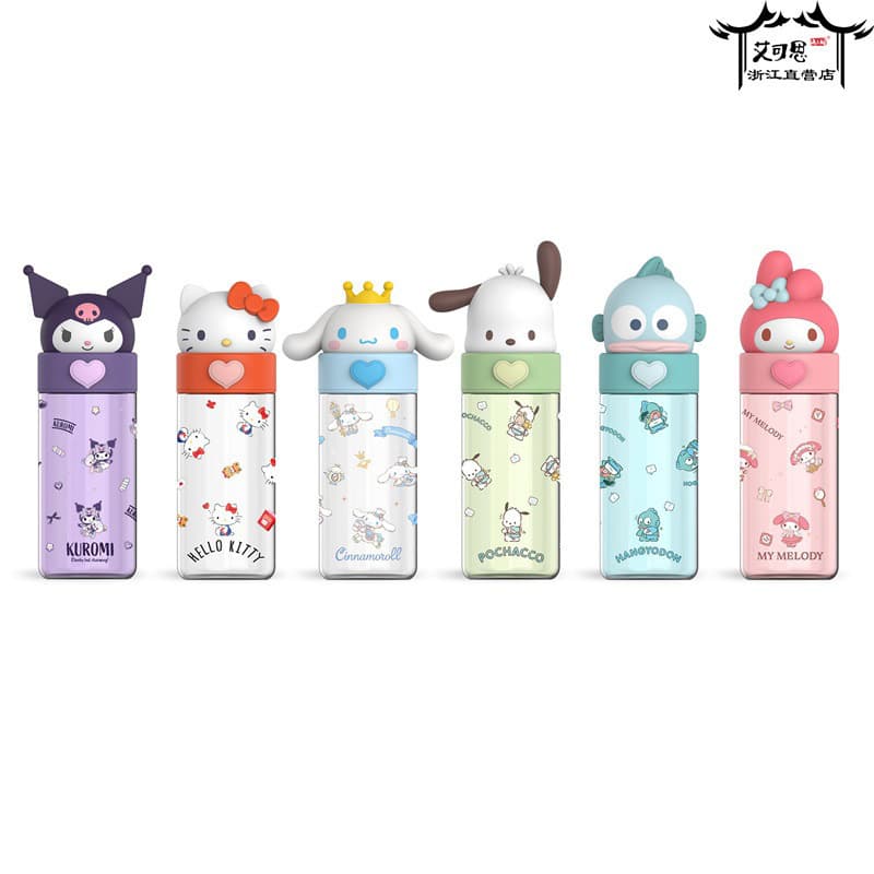 Sanrio genuine authorized children's water cup Tritan material student drinking cup back-to-school gift