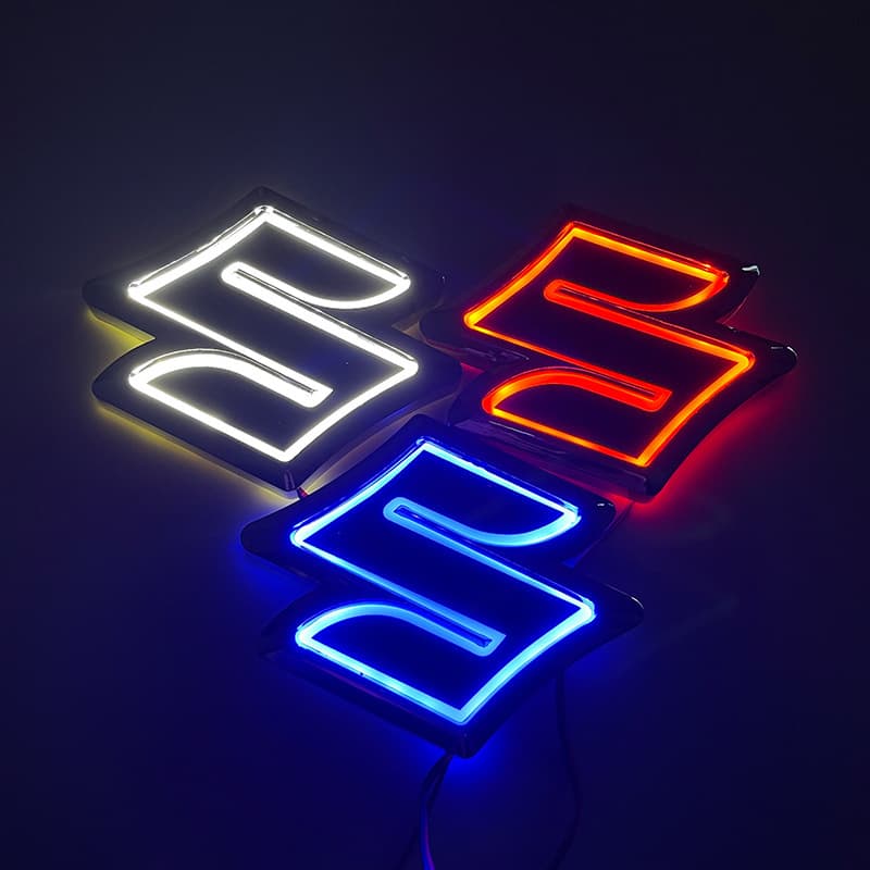 [Cross-border Hot Product] 5D LED Emblem Light for SUZUKI Rear Tailgate Emblem