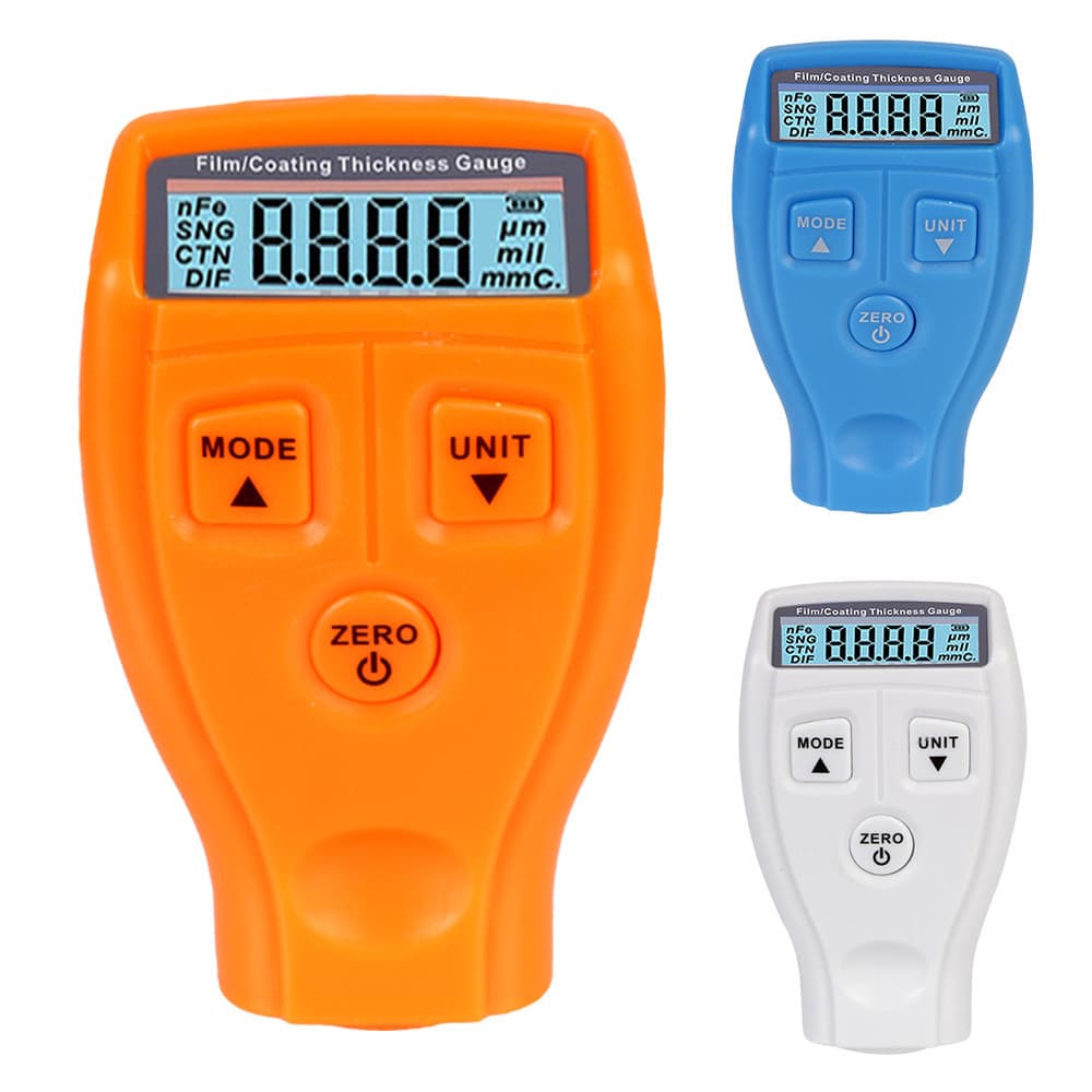 Automotive Paint Thickness Tester GM200/GM200A Coating Thickness Gauge Magnetic Non-Magnetic Metal Coating