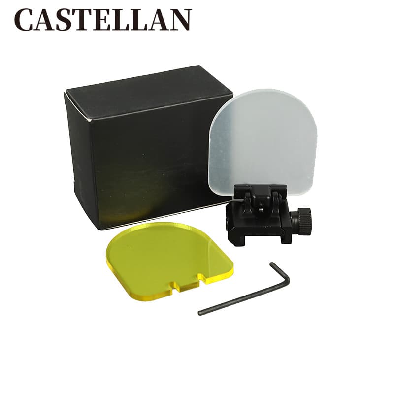 Foldable Metal Lens Protector 20mm Base Safety Goggles Shield Lens Protector 551 Other Plastic Parts Accessories