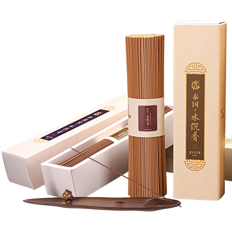 Agarwood Sandalwood Incense Sticks for Home Use, Mugwort Coil Incense, Tibetan Incense, Osmanthus Incense, Calming Aromatherapy Huanqi
