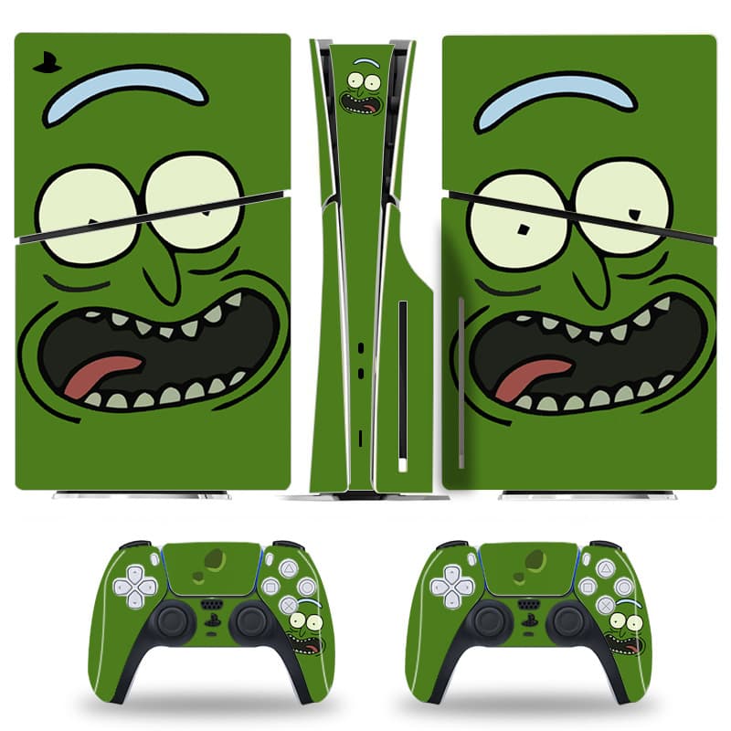 PS5 Slim Disc Edition PS5 Slim Digital Console Compatible PlayStation 5 Game Console Sticker Protective Skin