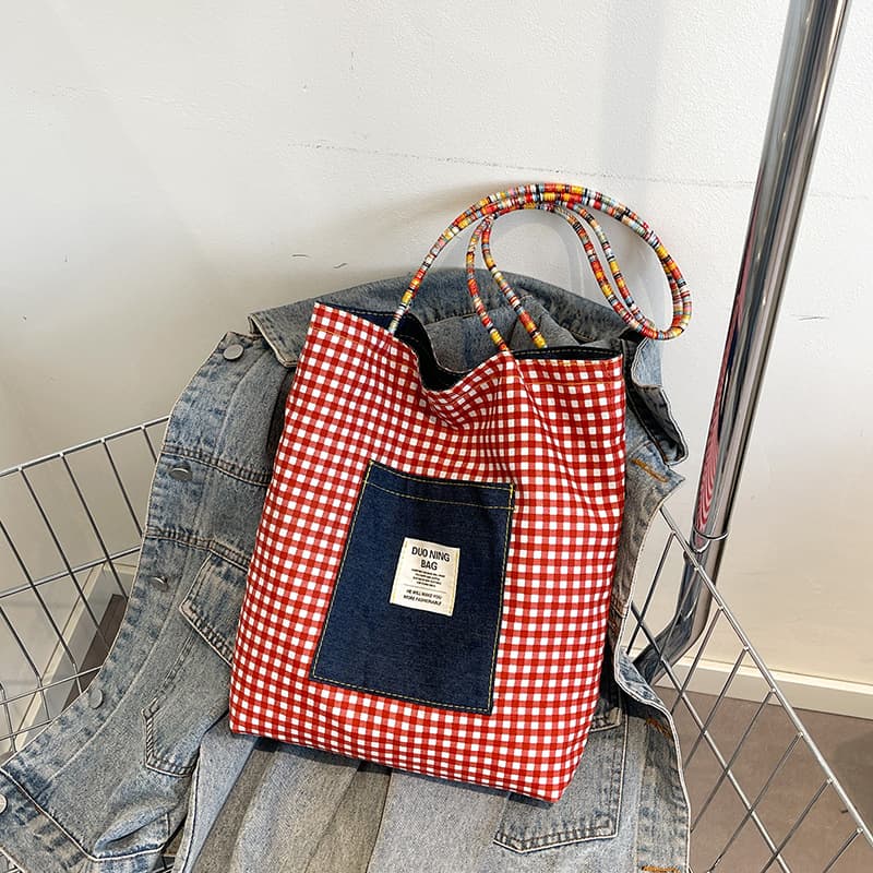 Casual Fashion Large Capacity Tote Bag Women's 2026 Winter New Niche Design Shoulder Bag Class Commuting Bag