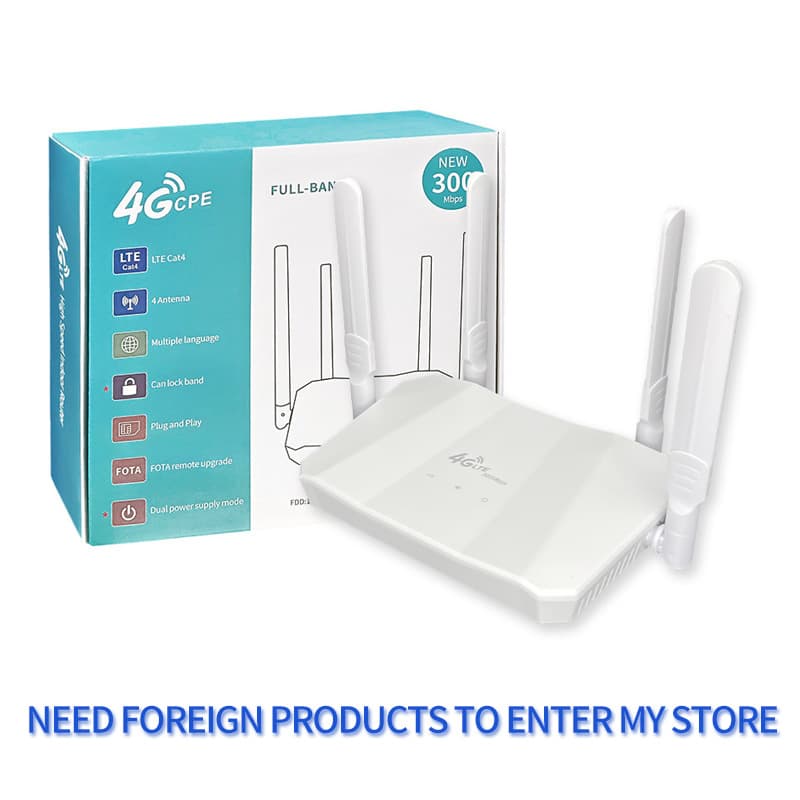 4G Router with SIM Card LTE Smart WiFi Router