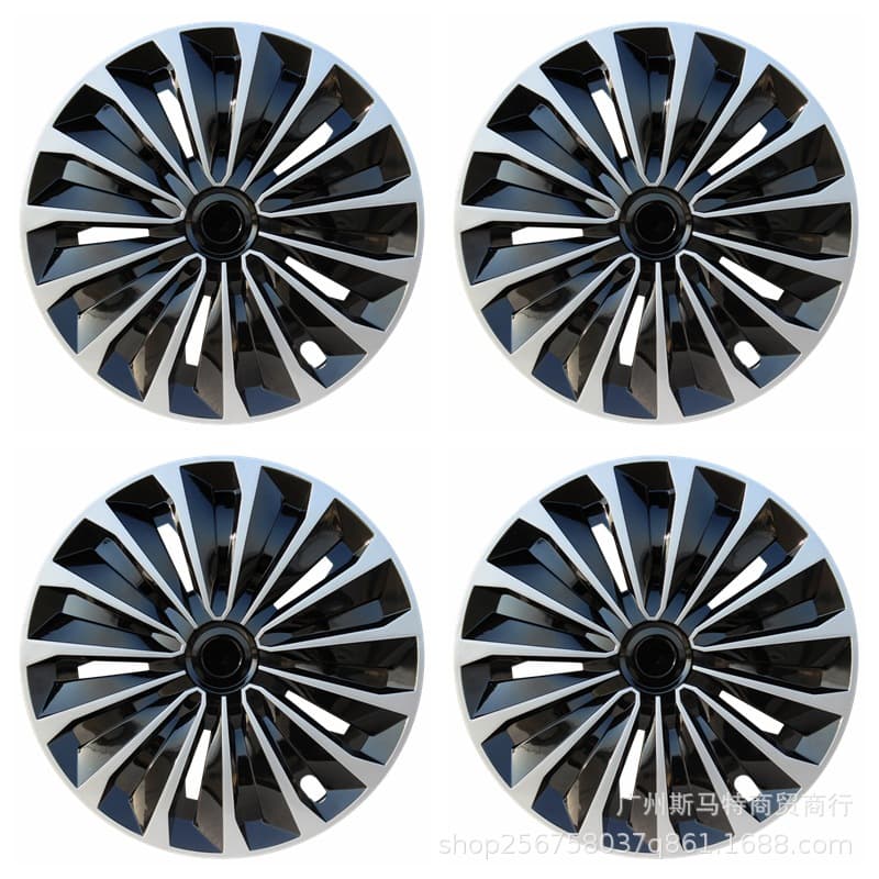 Price for 4 Pieces 14/15 Inch Universal Wheel Hubcaps Car Tire Cap Decorative Cover Wheel Rim Trim Cover
