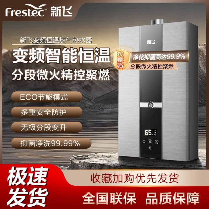 Water Servo Gas Water Heater for Home, Constant Temperature Balanced Type, Can Be Installed Indoors, Anti-freeze, Natural Gas/LPG