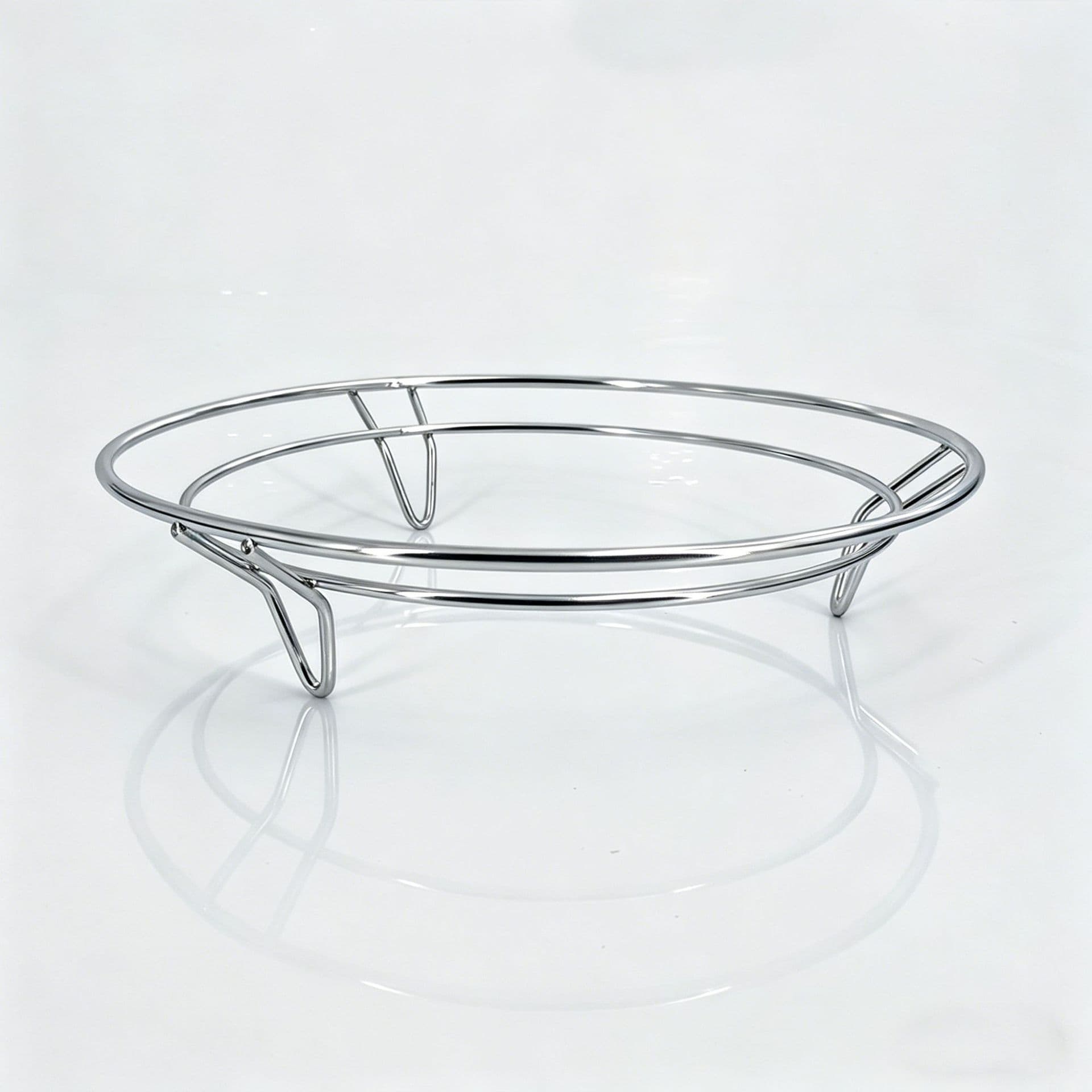 Stainless Steel Steaming Rack Pot Stand Heat-Resistant Kitchen Storage Shelf Egg Steamer Vegetable Steamer Meibi Huang Steamer Basket Wholesale