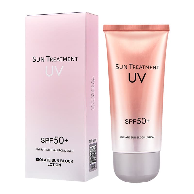 Cross-border Exclusive Sunscreen SPF50 Full Body Face Lightweight Isolation UV Protection Waterproof Military Training Skin Nourishing