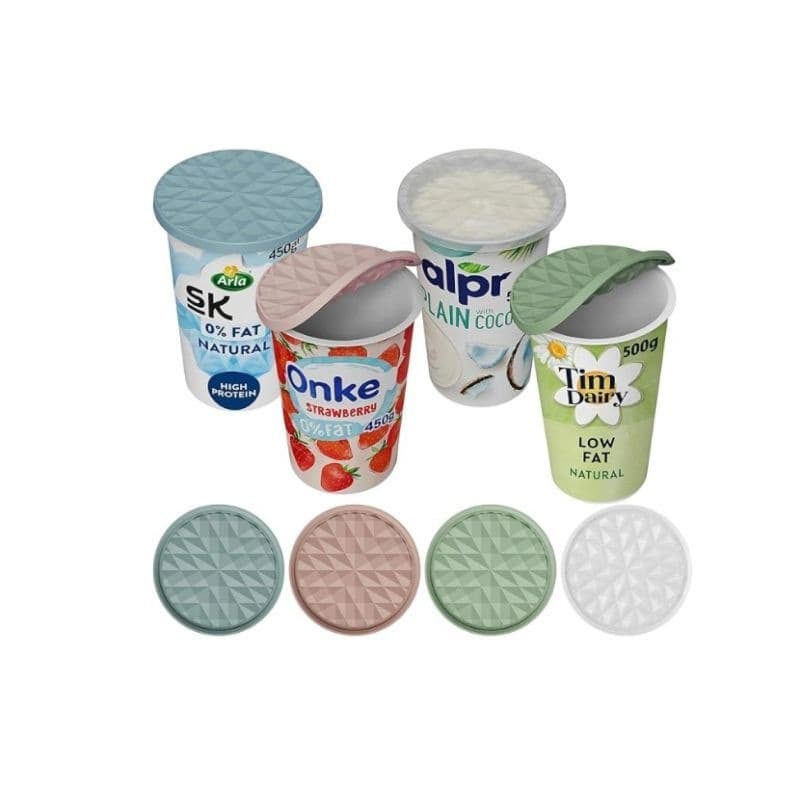Silicone large cup lid, yogurt cup lid, glass cup lid, glass coaster, beverage and wine glass coaster manufacturer