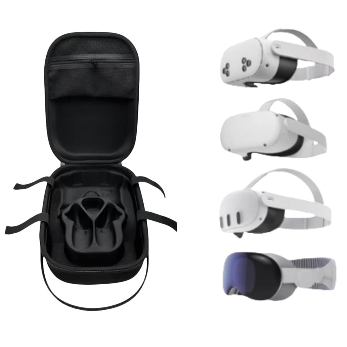 New Meta Quest3S VR headset storage bag, VR headset controller, EVA portable handbag (in stock)