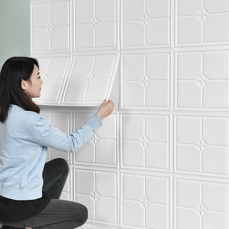 Self-Adhesive 3D Wall Stickers Sound-Absorbing Wall Stickers Daycare Wall Decoration Noise-Reducing Wall Stickers for Bedroom