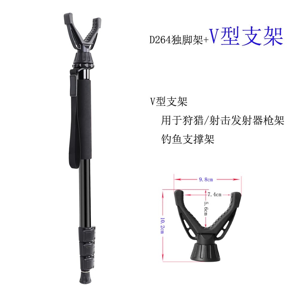 Camera Phone Monopod for Mirrorless DSLR Photography Video Hiking Hunting Shooting Multifunctional Aluminum Alloy Stand