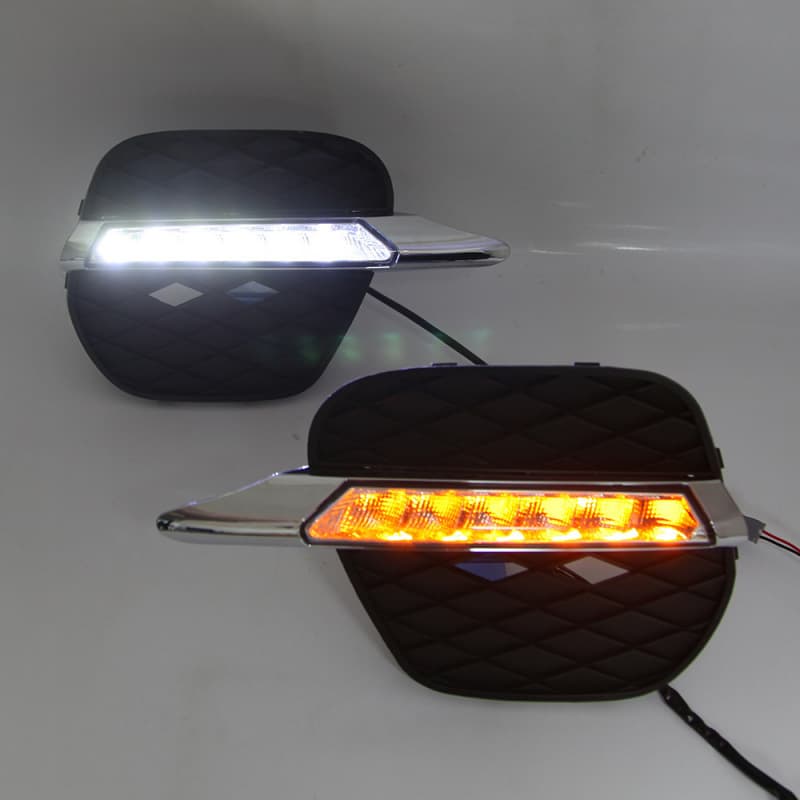 Daytime Running Lights for 2011 BMW X5, 2013 BMW E71 DRL LED Front Fog Light BMW Modification