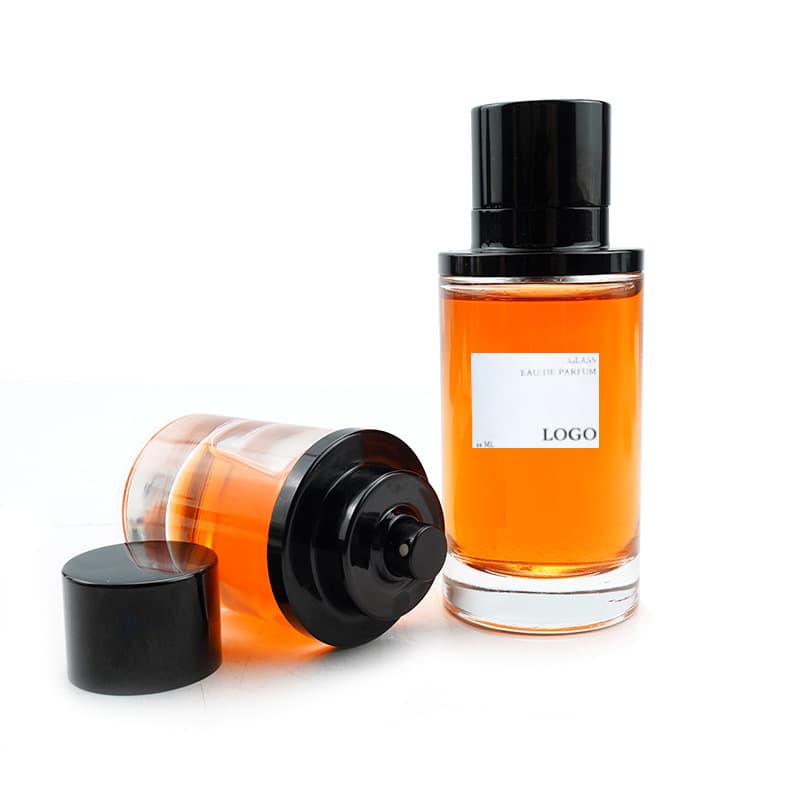 50ml 100ml Cylindrical Weighted Magnetic Glass Perfume Bottle