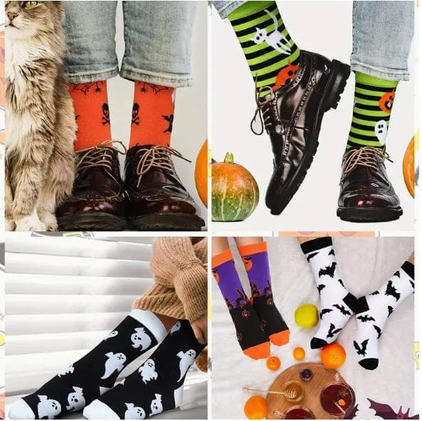 Amazon Fall/Winter Fashion Mid-Calf Socks for Men and Women
