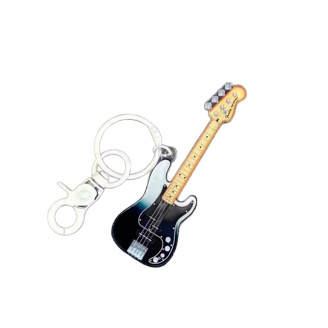 Donghong Acrylic Keychain High-Quality Small Guitar Backpack Charm Graduation Housewarming Festival Gift